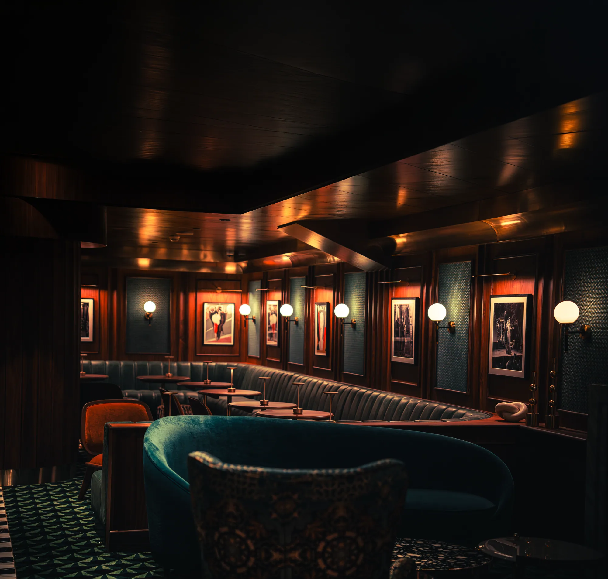 1927 Private Members Club lounge and private cinema