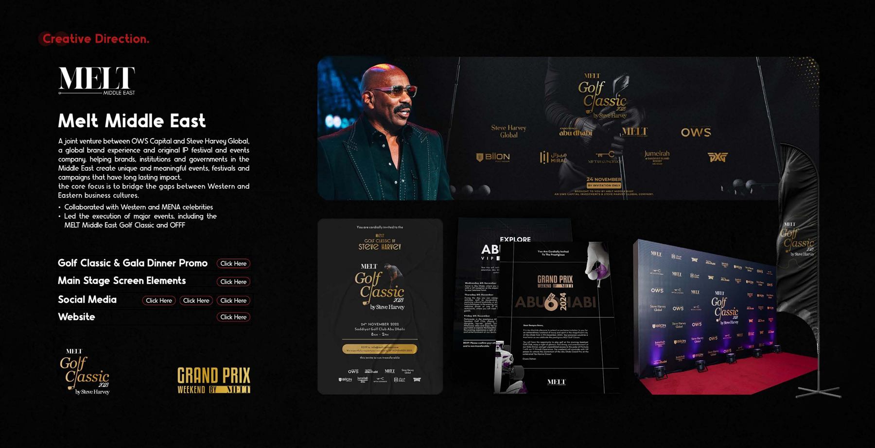 MELT Global — Golf Classic & Gala Dinner with Steve Harvey